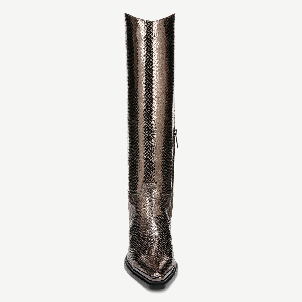 Franco Billie Western Knee High Boot - Front
