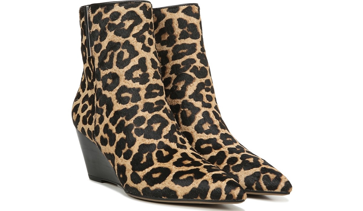 franco sarto calf hair booties