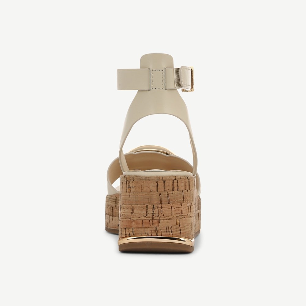 Franco Taysha Cork Platform Sandal - Back