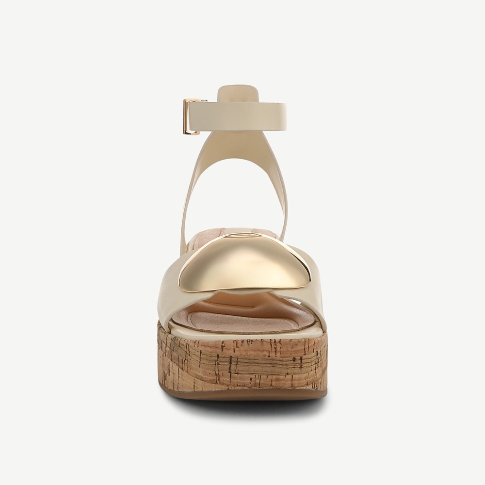 Franco Taysha Cork Platform Sandal - Front
