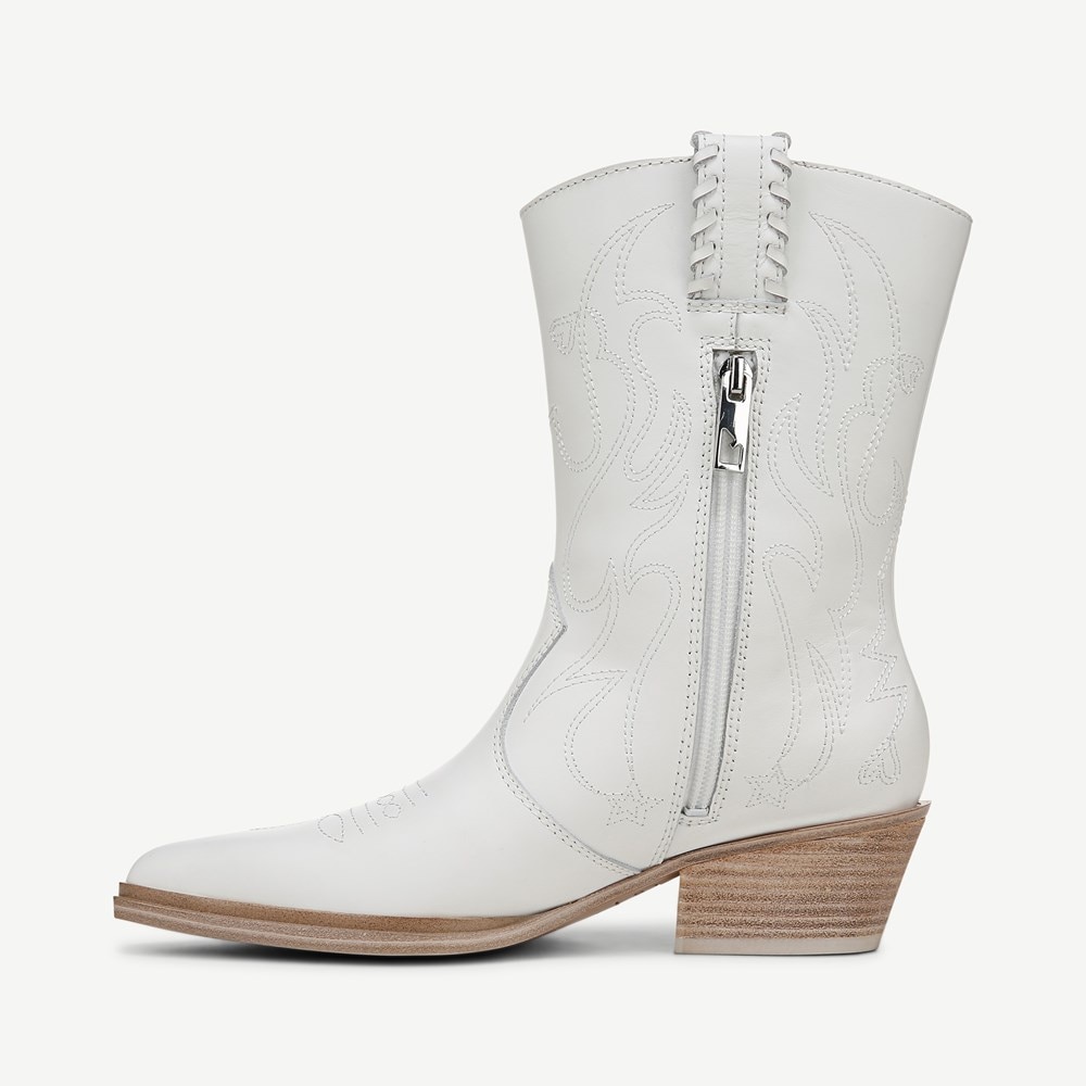Franco Bianca Western Boot - Left