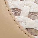 Ivory White Faux Raffia