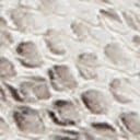 Grey Snake Print Leather
