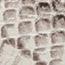 Grey Snake Print Leather