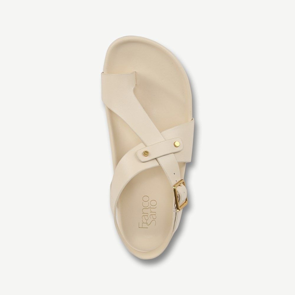(取寄) フランコ サルト レディース ストラップ サンダル Franco Sarto women L-blair Strappy Sandals Ivory Franco Blair Sandal | Womens Sandals | Franco Sarto