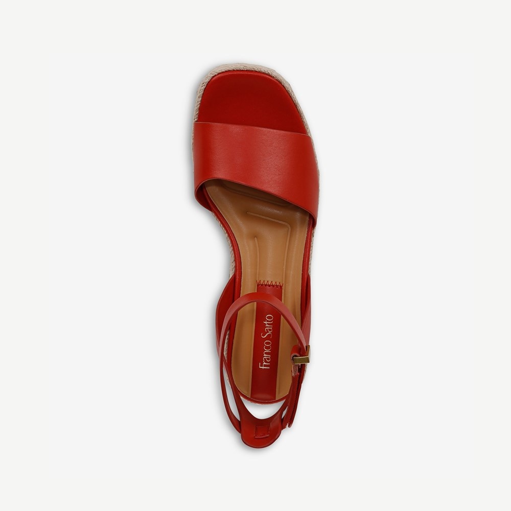 Franco Tiffany Platform Espadrille Sandal - Top