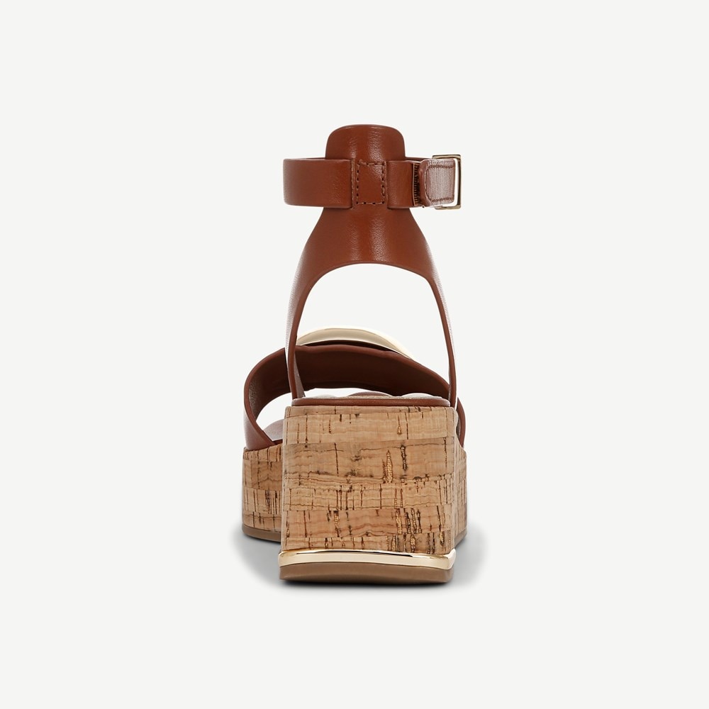Franco Taysha Cork Platform Sandal - Back