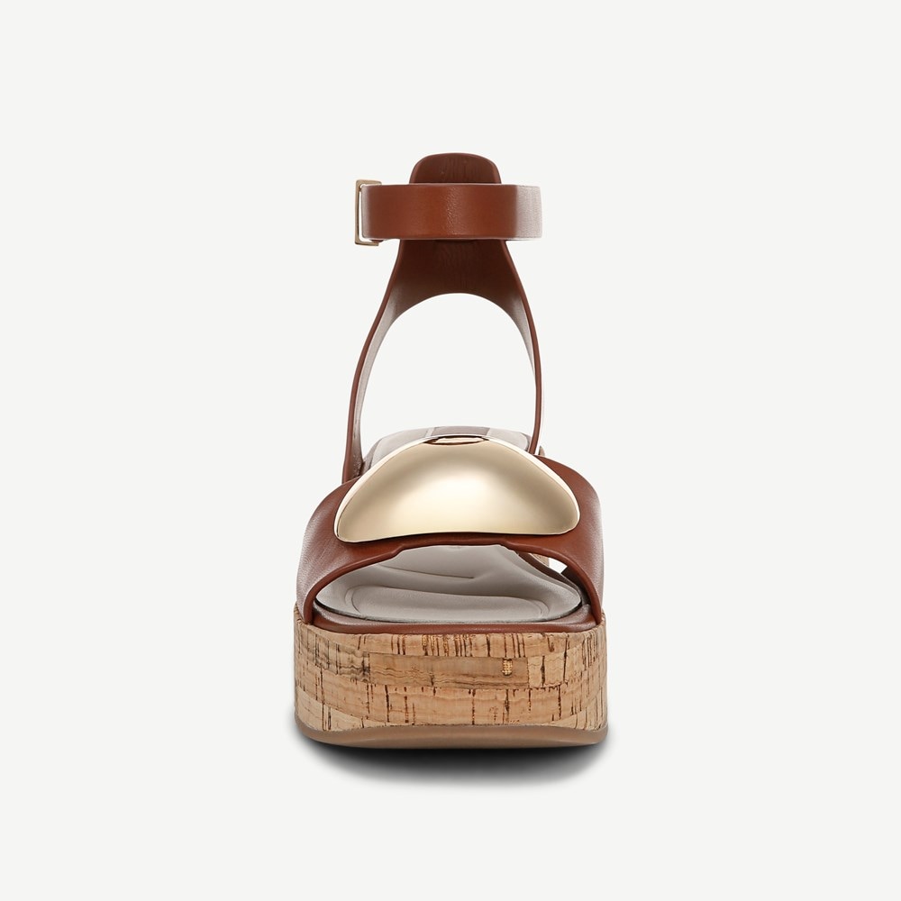 Franco Taysha Cork Platform Sandal - Front