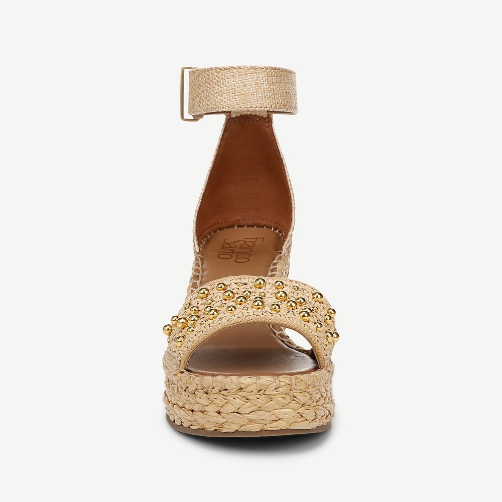 Franco Clemens Espadrille Wedge Sandal - Front