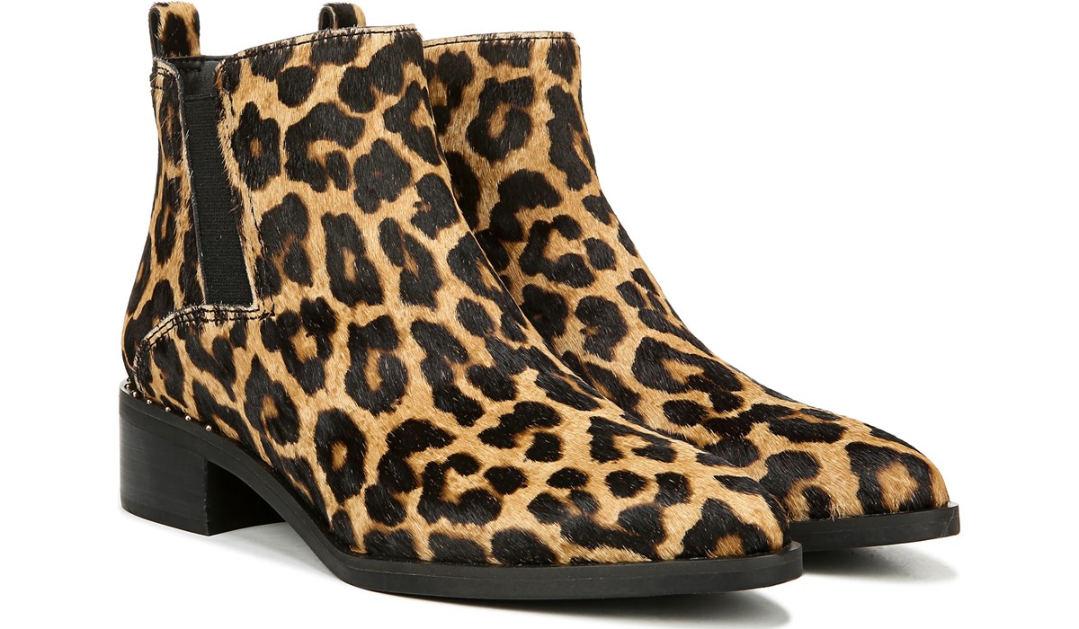 franco sarto bette bootie leopard