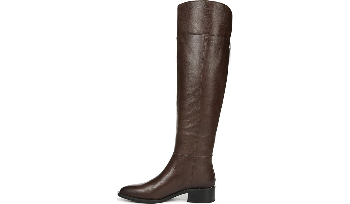 franco sarto wide calf leather boots