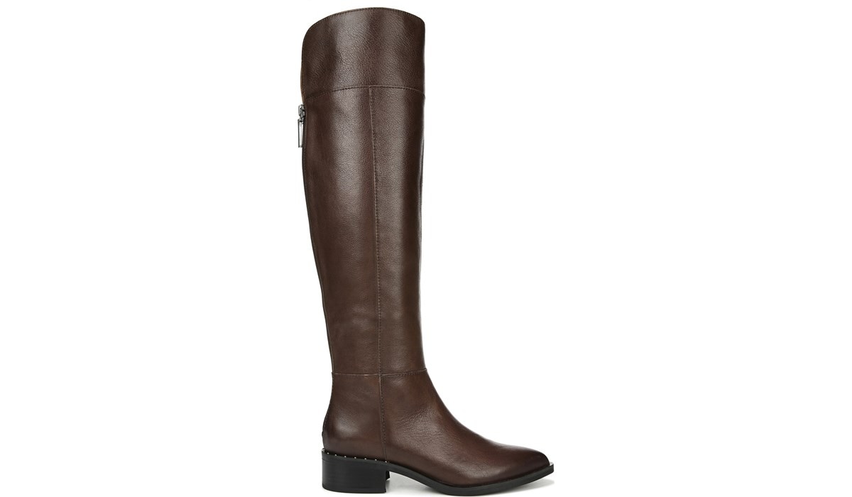 franco sarto wide calf suede boots