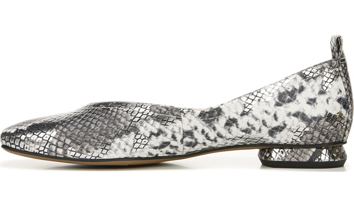 franco sarto silver flats