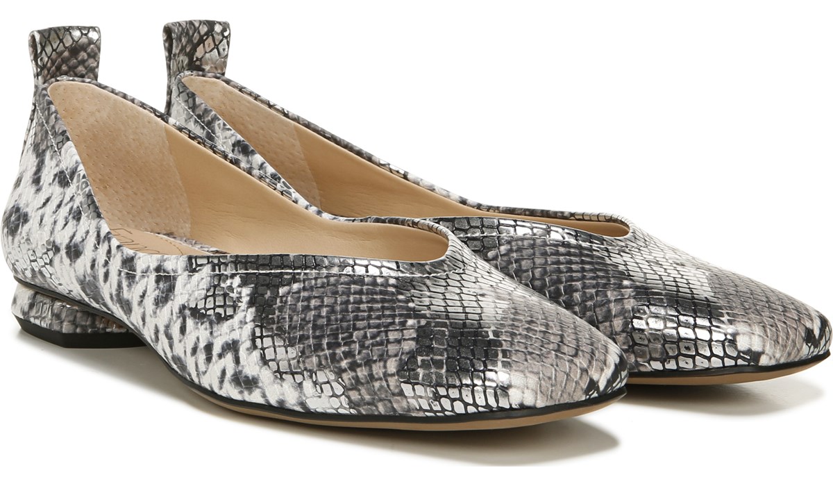 franco sarto silver shoes
