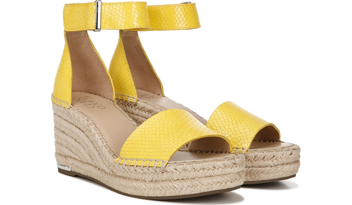 Franco sarto deals coastal espadrille wedge