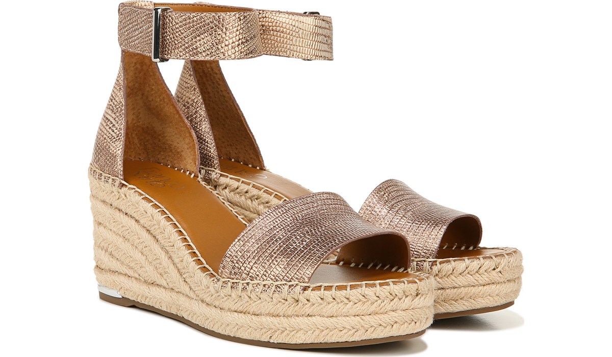 franco sarto metallic sandals