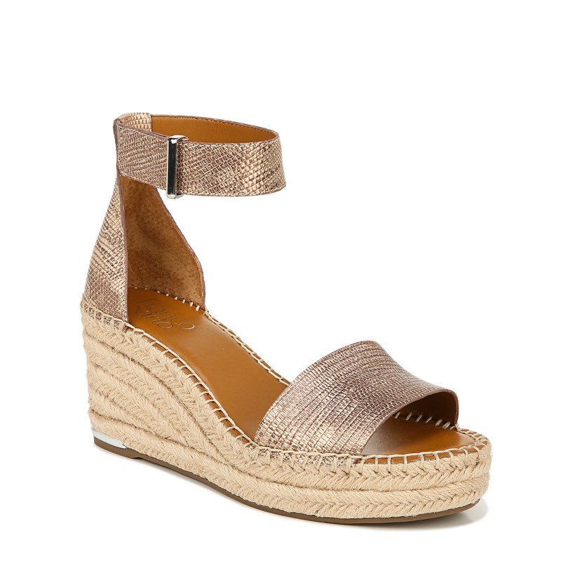 franco sarto clemens espadrille wedge sandal leopard