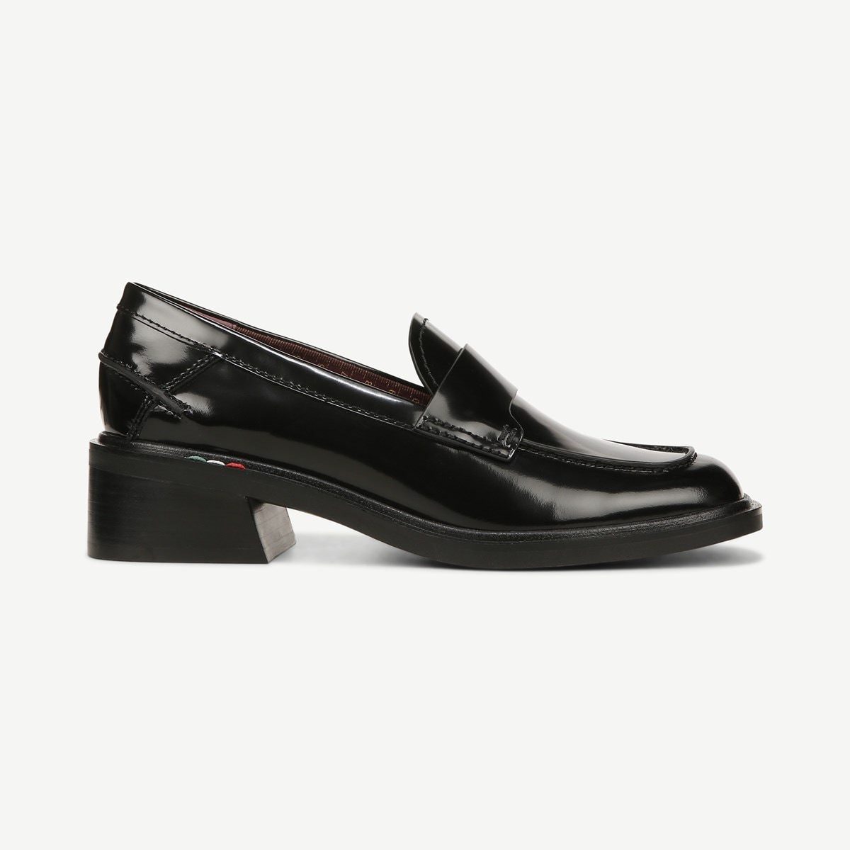 Sanctuary Women's Sa Parker Block Heel Leather Loafers