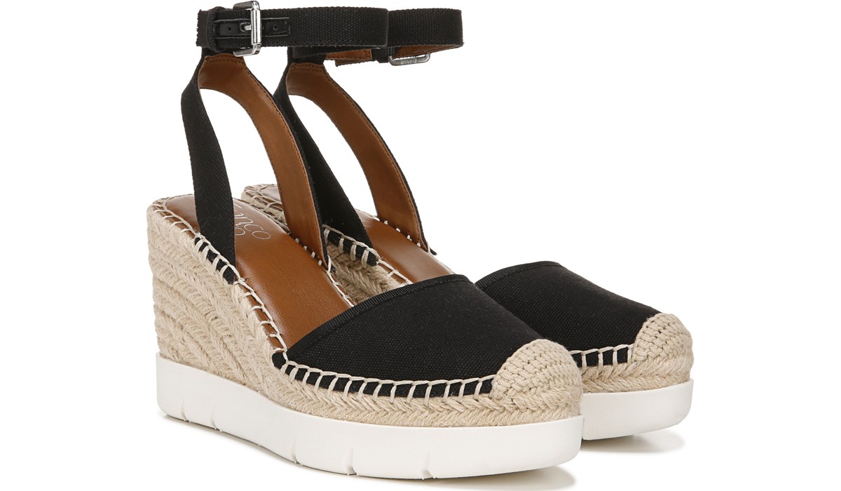 franco sarto navy wedge