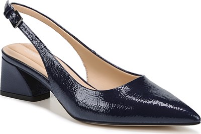 Franco sarto navy blue sales pumps