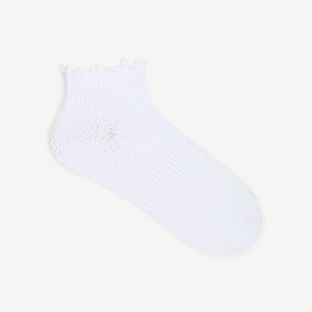 4-Pack Lettuce Welt Powder Soft Quarter Socks - Pair