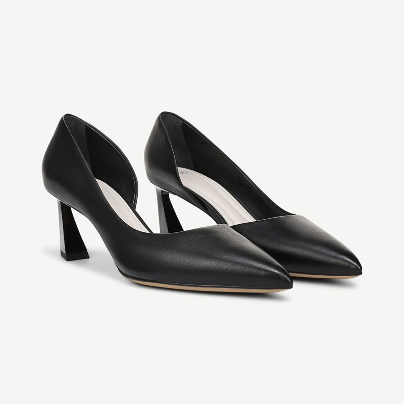 Sarto By Franco Sarto Sarto Tawny Pump (Black Leather) 5.0 M Pointed Toe