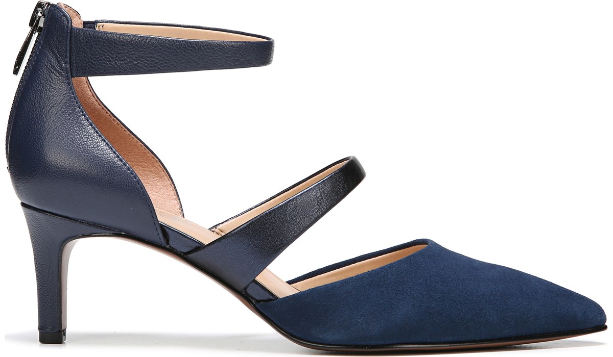 franco sarto navy blue pumps