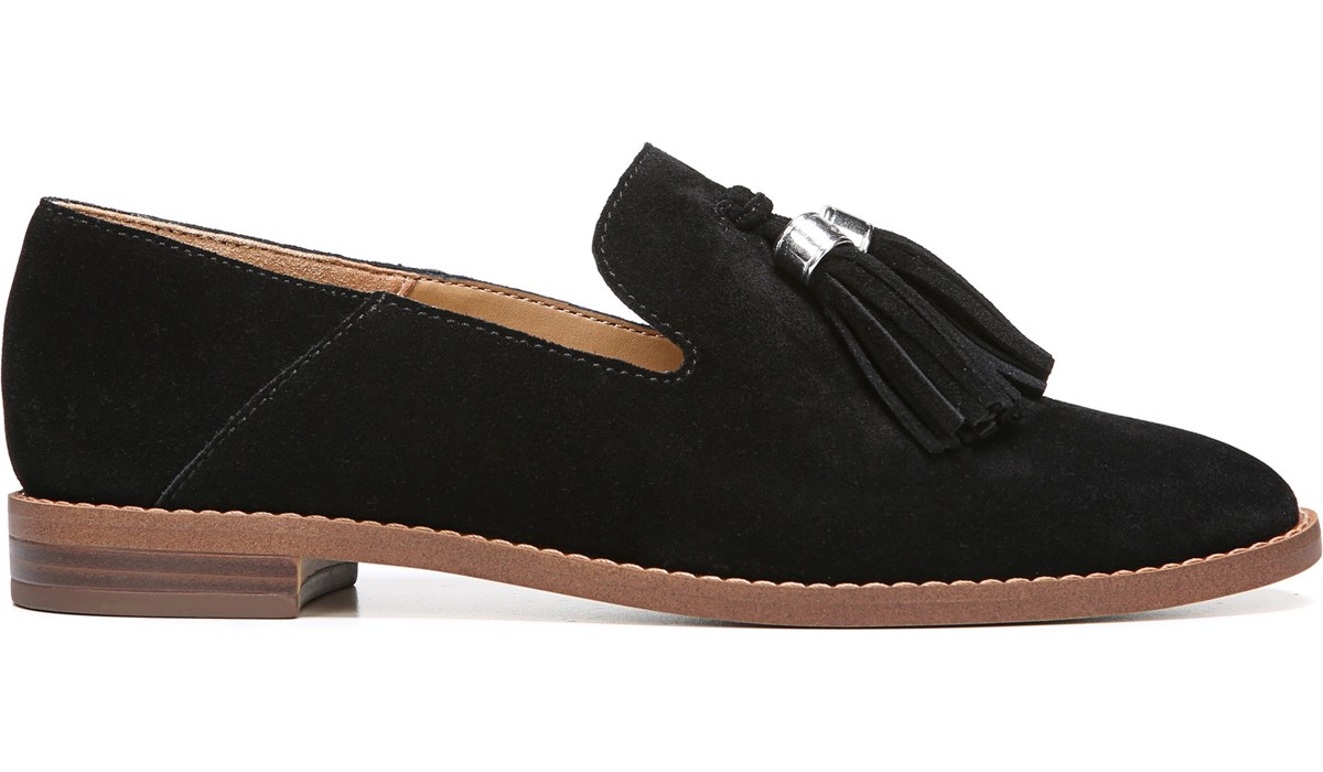 franco sarto dana suede chain loafer