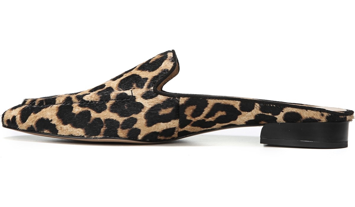 franco sarto animal print mules