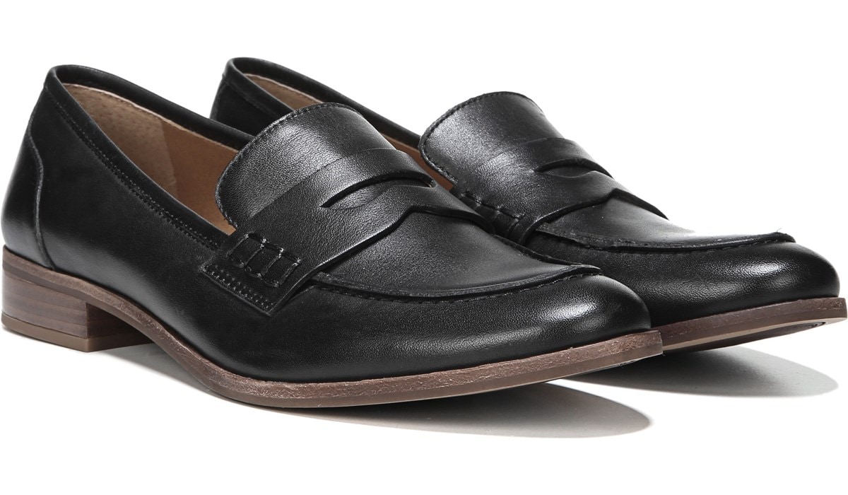 franco sarto patent leather loafers