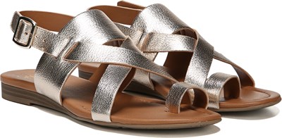 franco sarto gold sandals
