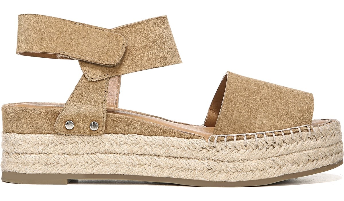 oak platform wedge espadrille