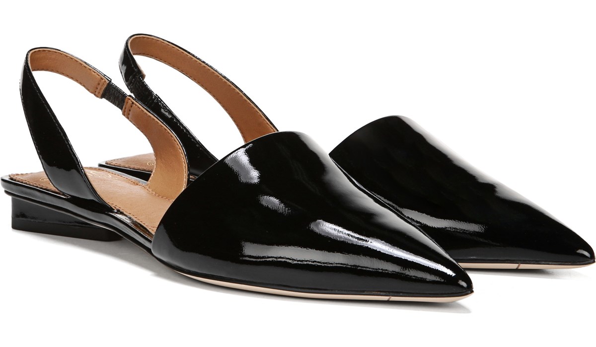 graydon pointy toe slingback flat