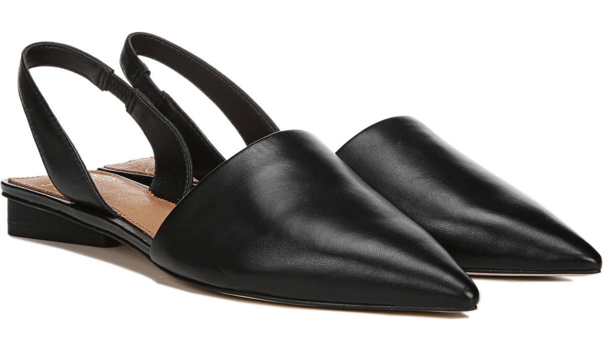 graydon pointy toe slingback flat