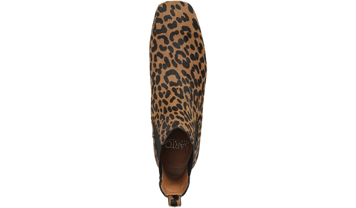 franco sarto arden bootie leopard