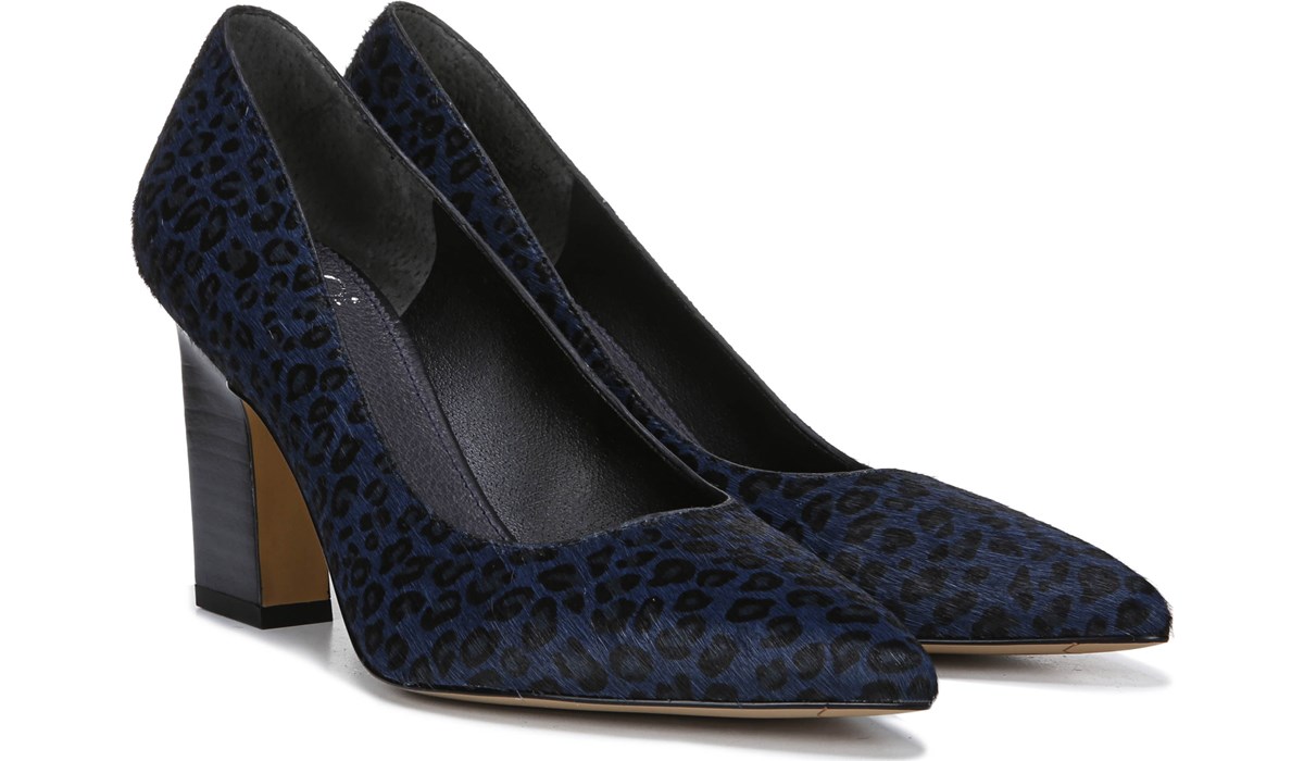 franco sarto navy blue pumps