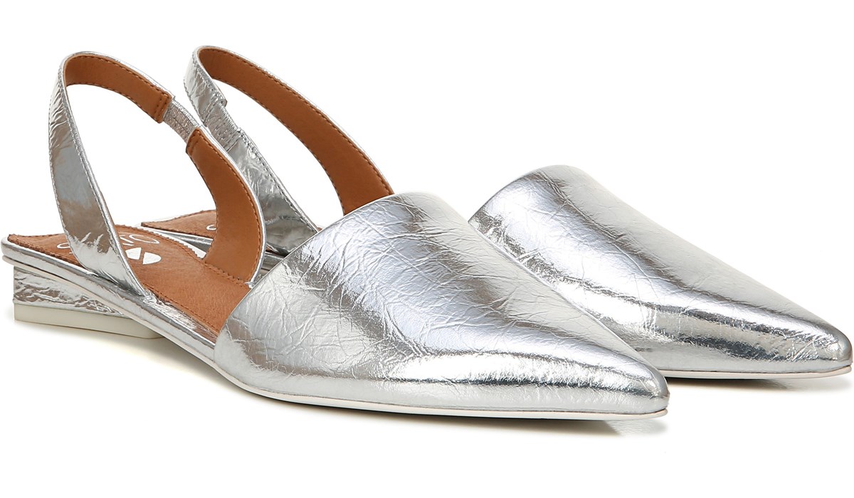 graydon pointy toe slingback flat