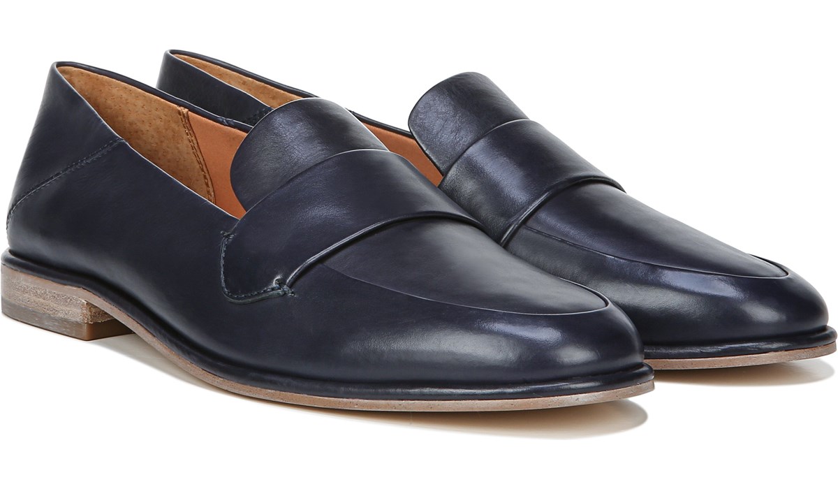 franco sarto navy loafers