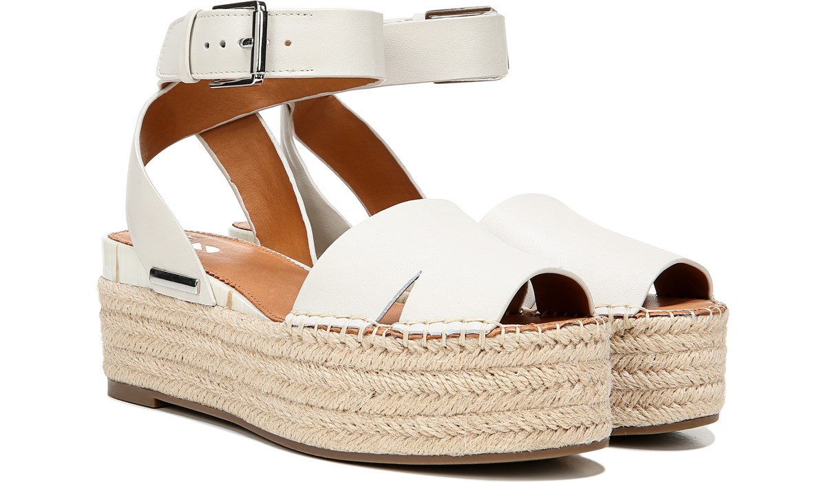 sarto by franco platform espadrille sandals