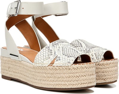 sarto by franco platform espadrille sandals