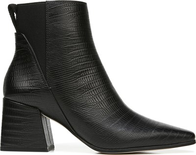 sarto brynn block heel bootie