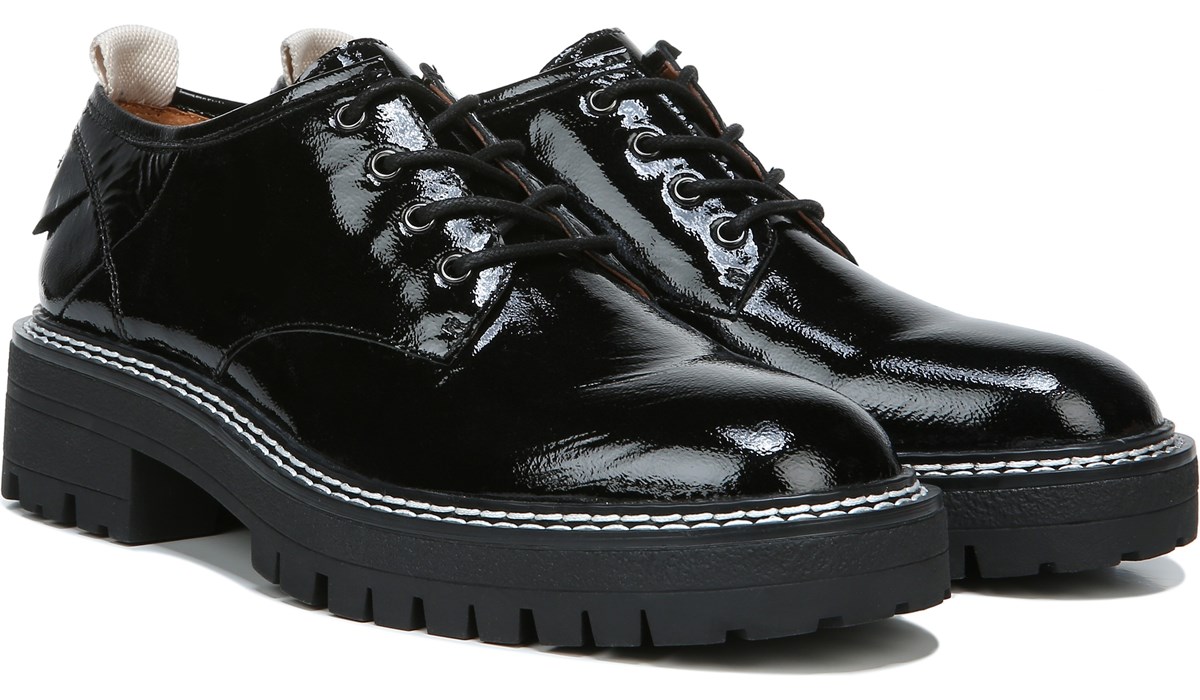 franco sarto patent leather oxfords