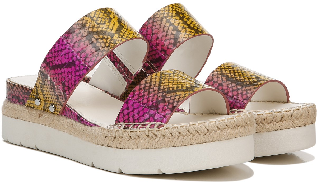 cappy wedge slide sandal
