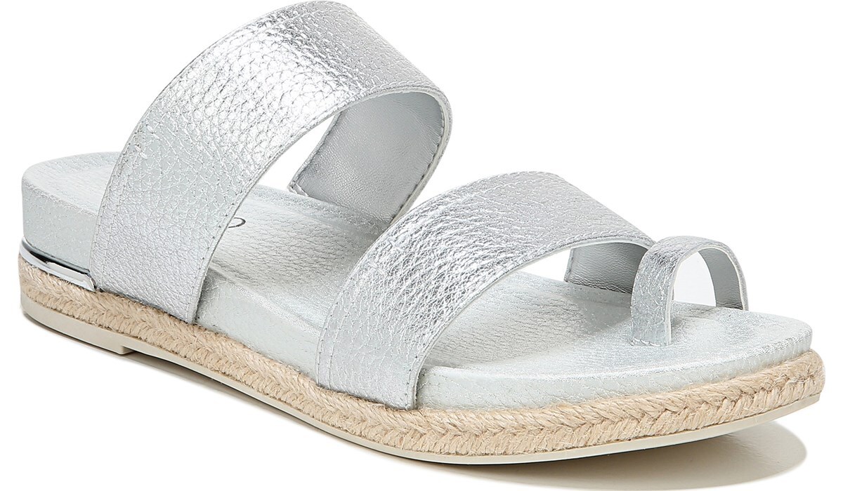 franco sarto metallic sandals
